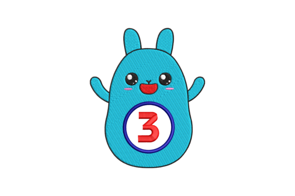 Cute Rabbit Number 3: A Boutique Embroidery Review