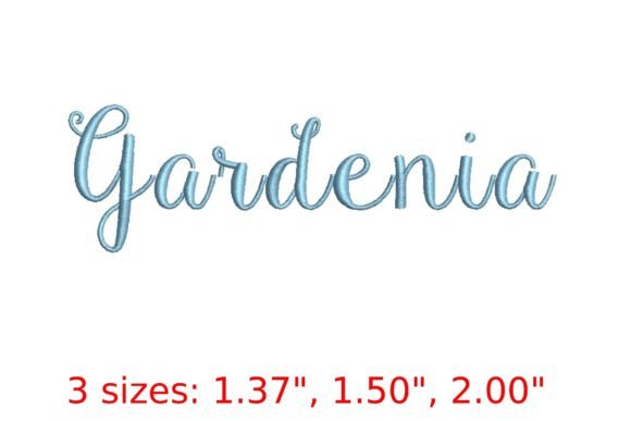 Gardenia Font: Elegant Script for Personalized Gifts