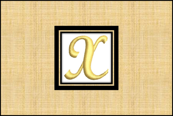 Gold Letter X: A Festive Monogram for Holiday Magic
