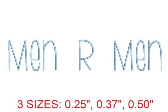Men R Men Medium Font