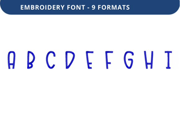 Play Pen Font a to I: A Seasonal Embroidery Font Review
